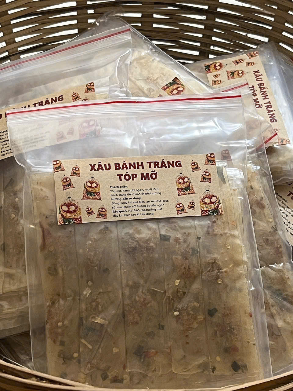 XÂU BÁNH TRÁNG TÓP MỠ HÀNH PHI