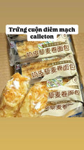 Bánh Trứng cuộn diêm mạch calleton