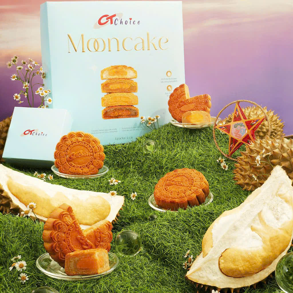 Bánh trung thu MOCHI nhiều vị nhân trứnng muối