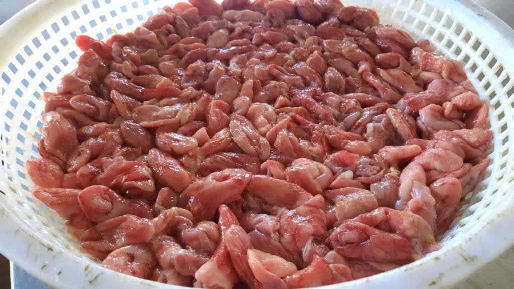 Bao tử cá basa