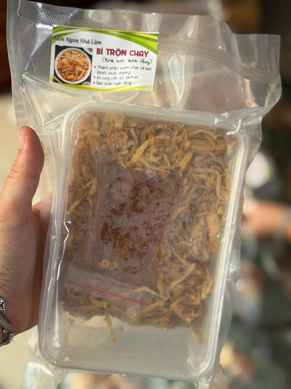 BÌ TRỘN CHAY