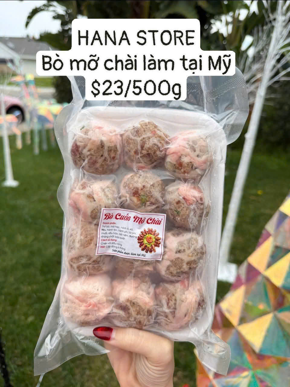 Bò mỡ chài làm tại mỹ