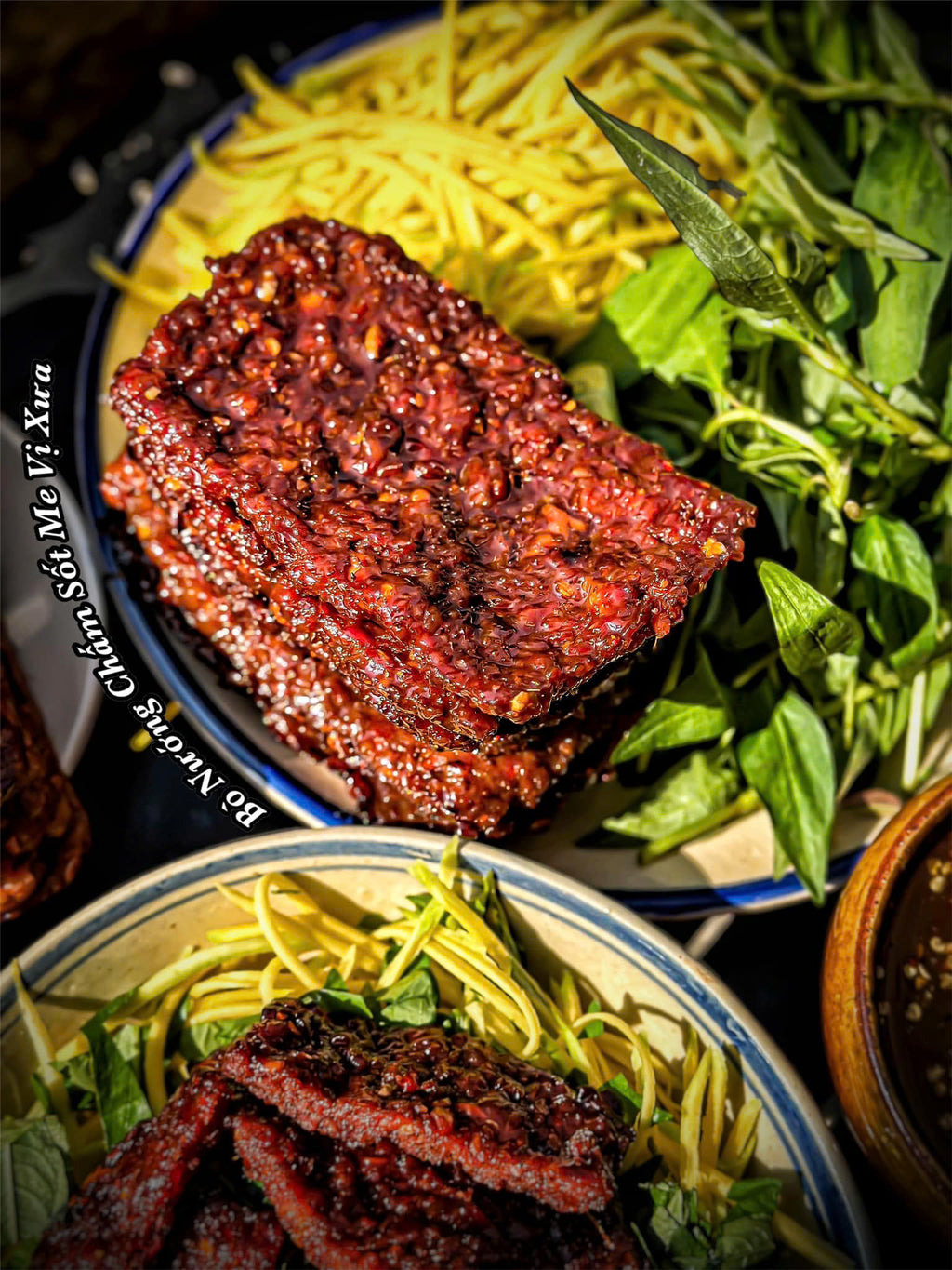 BÒ NƯỚNG CHẤM SỐT ME VỊ XƯA