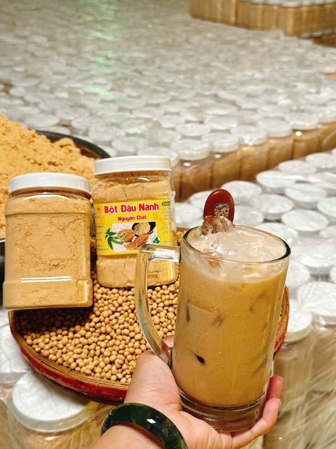 Bột đậu nành nguyên chất