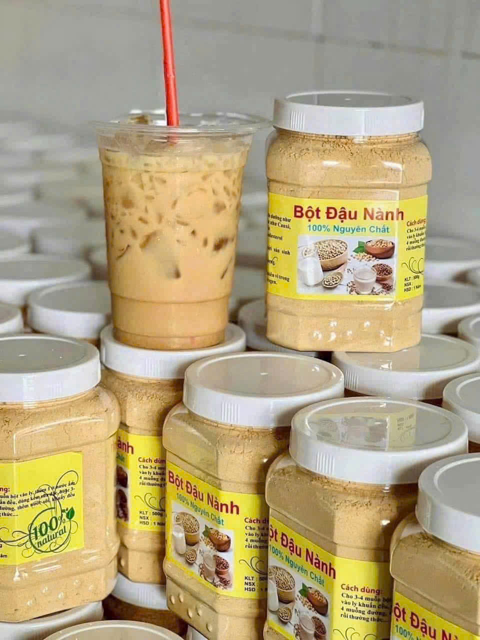 Bột đậu nành nguyên chất
