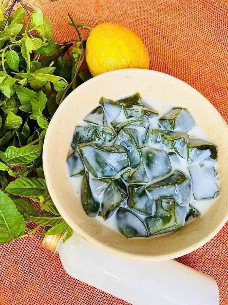 BỘT LÁ SÂM GIẢI NHIỆT MÁT LÀNH