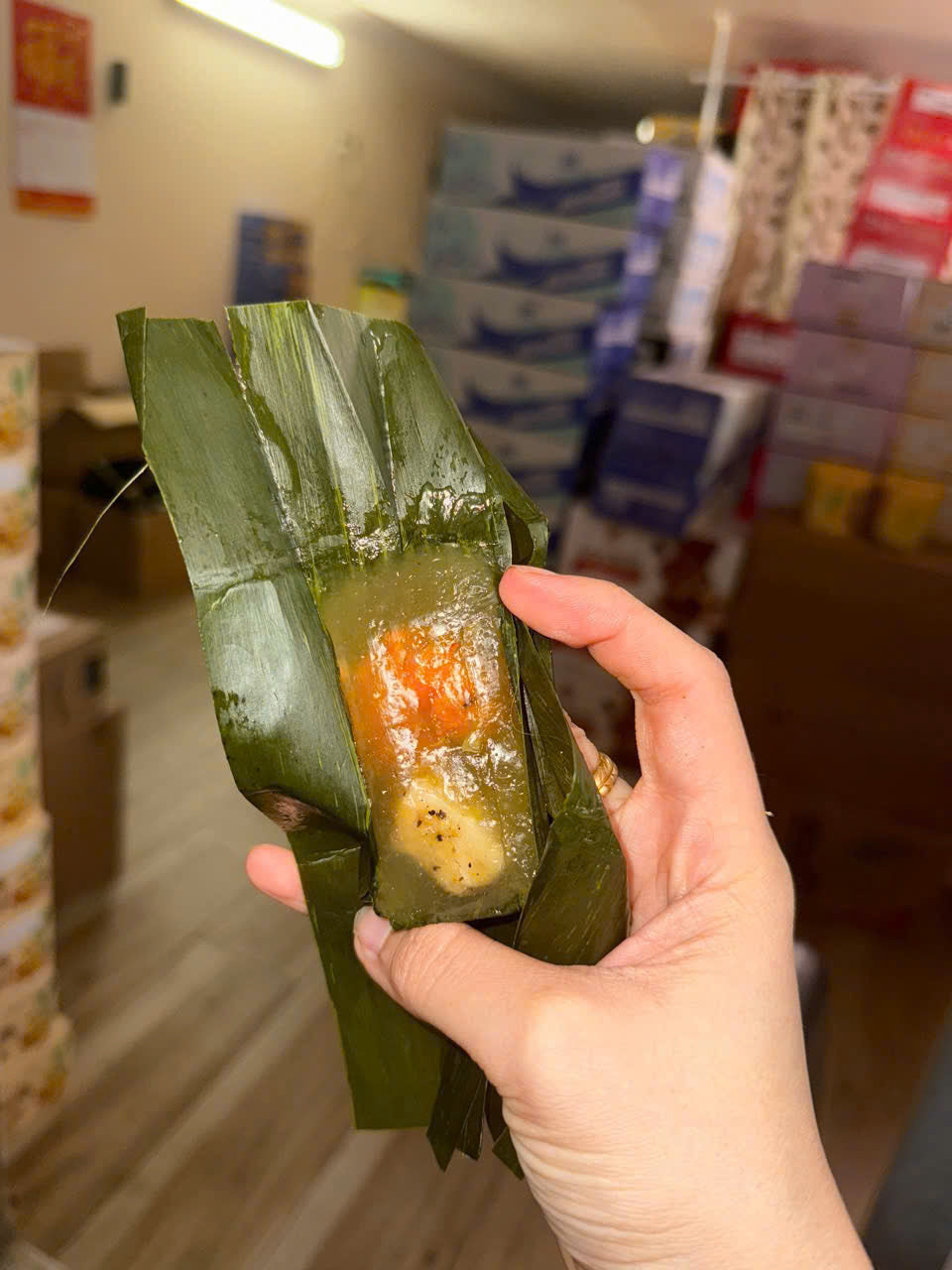 Bánh Bột lọc tôm thịt (Bánh lọc huế) nhà làm tại mỹ