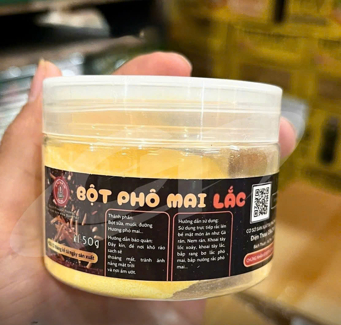 Bột phô mai lắc
