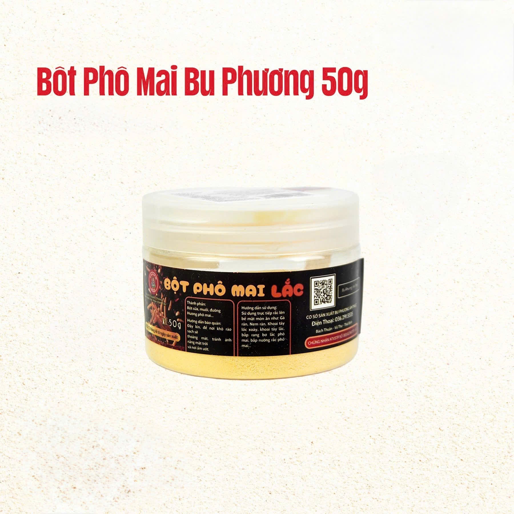 Bột phô mai lắc