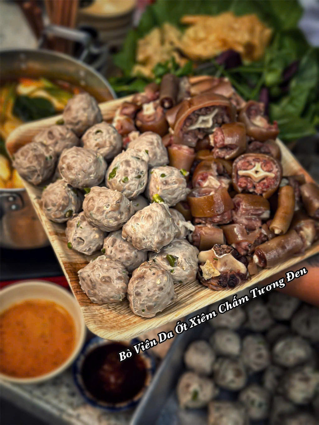 BÒ VIÊN DA ỚT XIÊM (BÒ VIÊN GÂN ỚT XIÊM XANH)