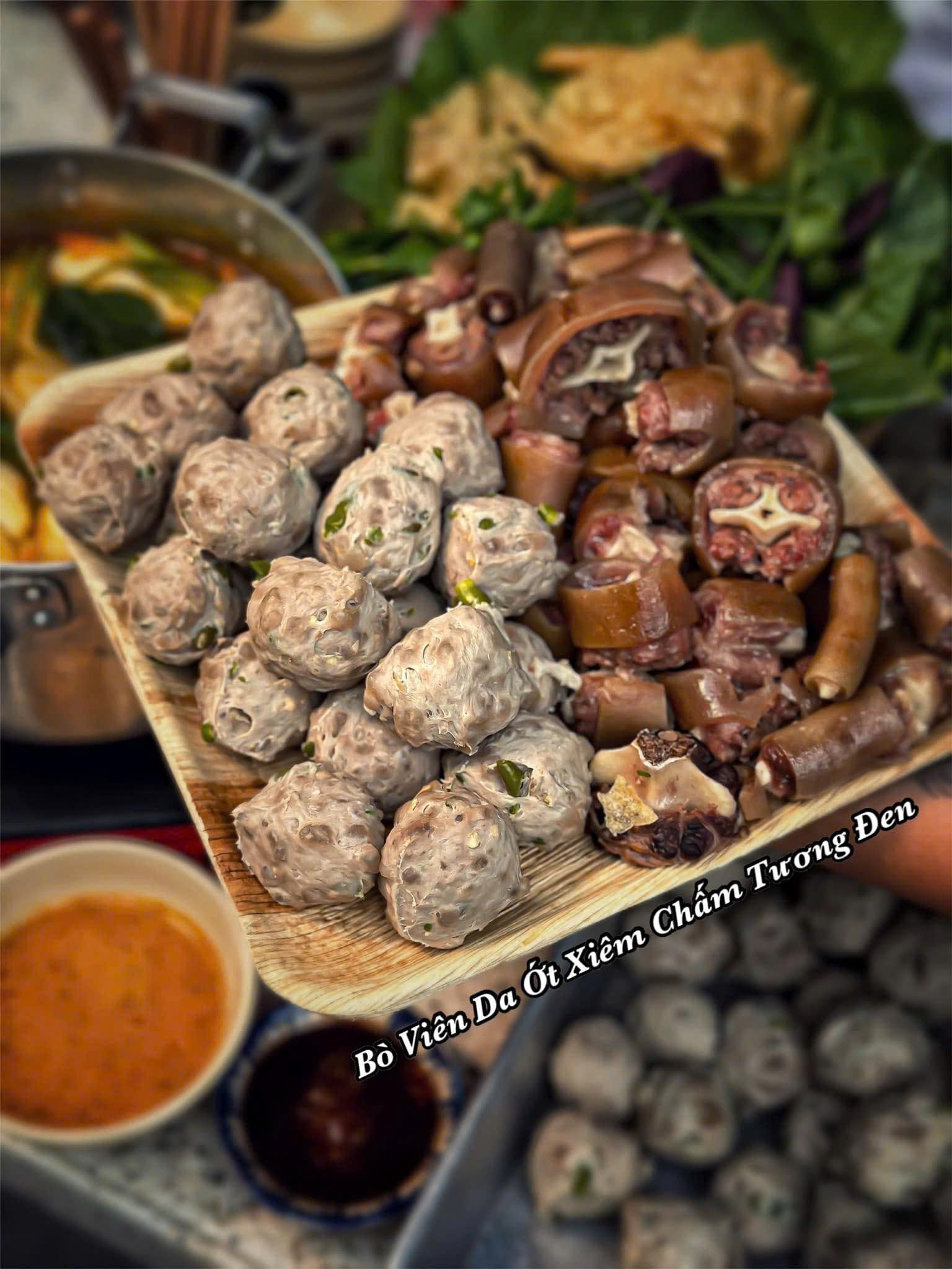 BÒ VIÊN DA ỚT XIÊM (BÒ VIÊN GÂN ỚT XIÊM XANH)