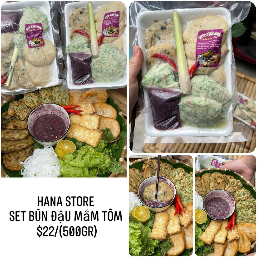 SET BÚN ĐẬU MẮM TÔM
