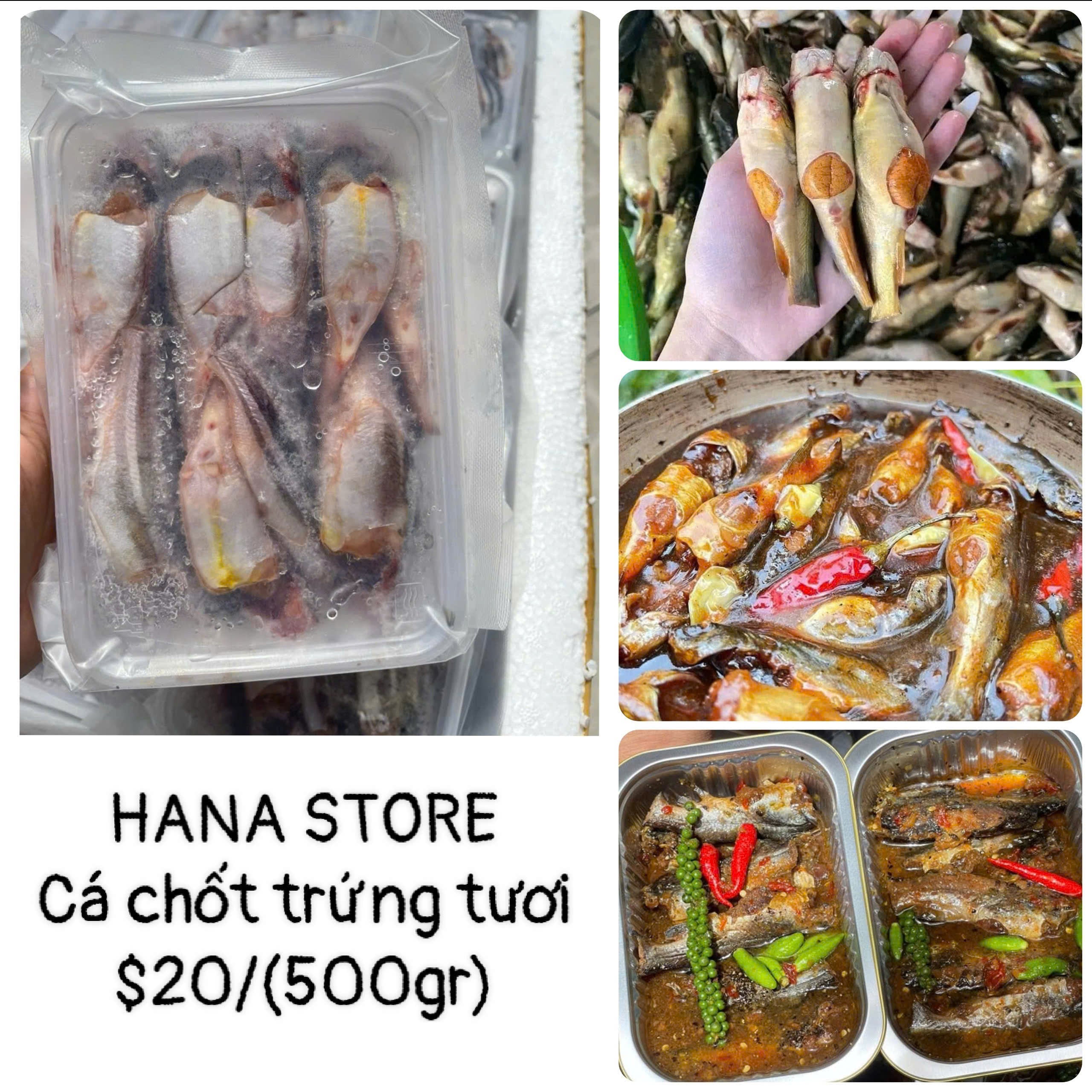 CÁ CHỐT TRỨNG TƯƠI