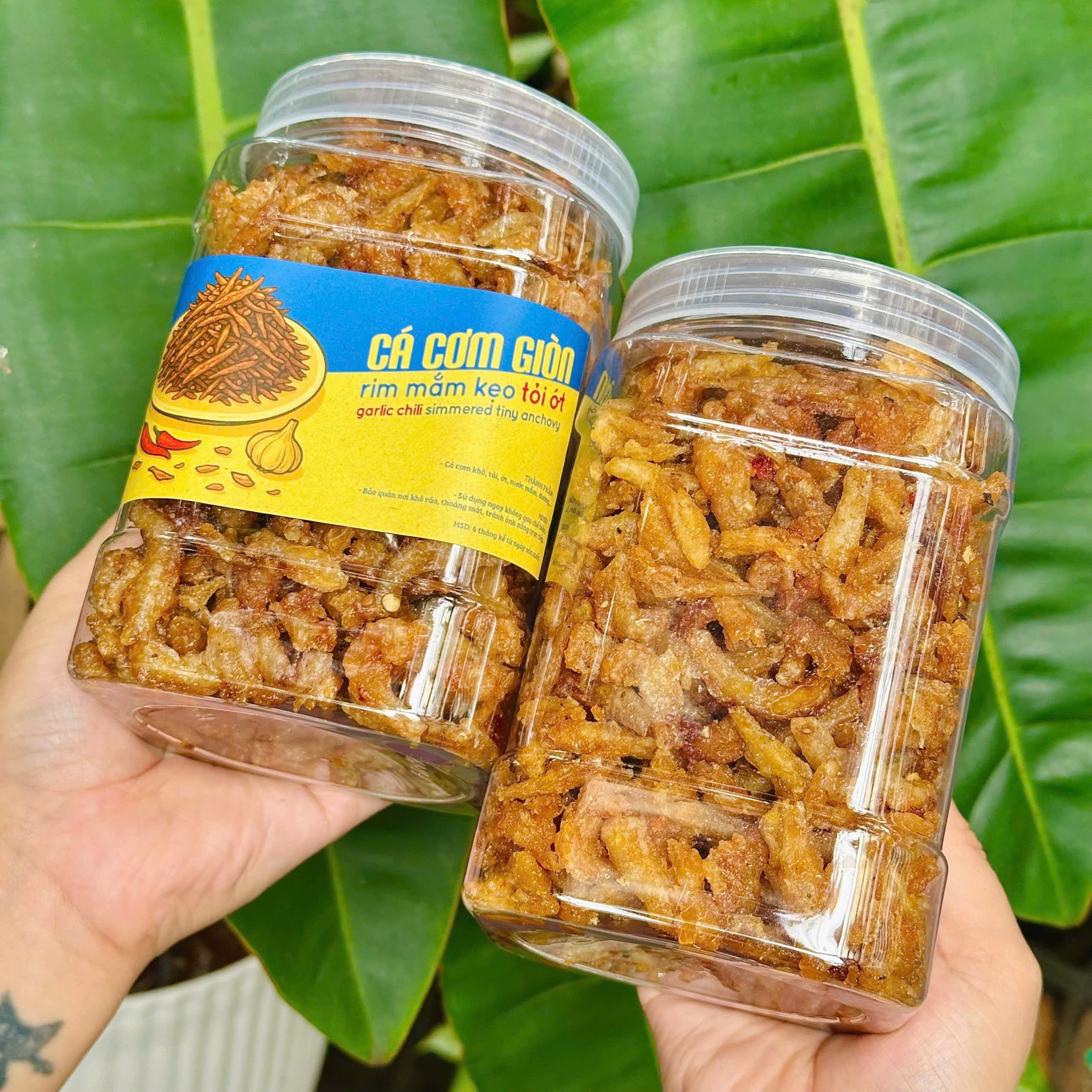 CÁ CƠM GIÒN RIM MẮM TỎI