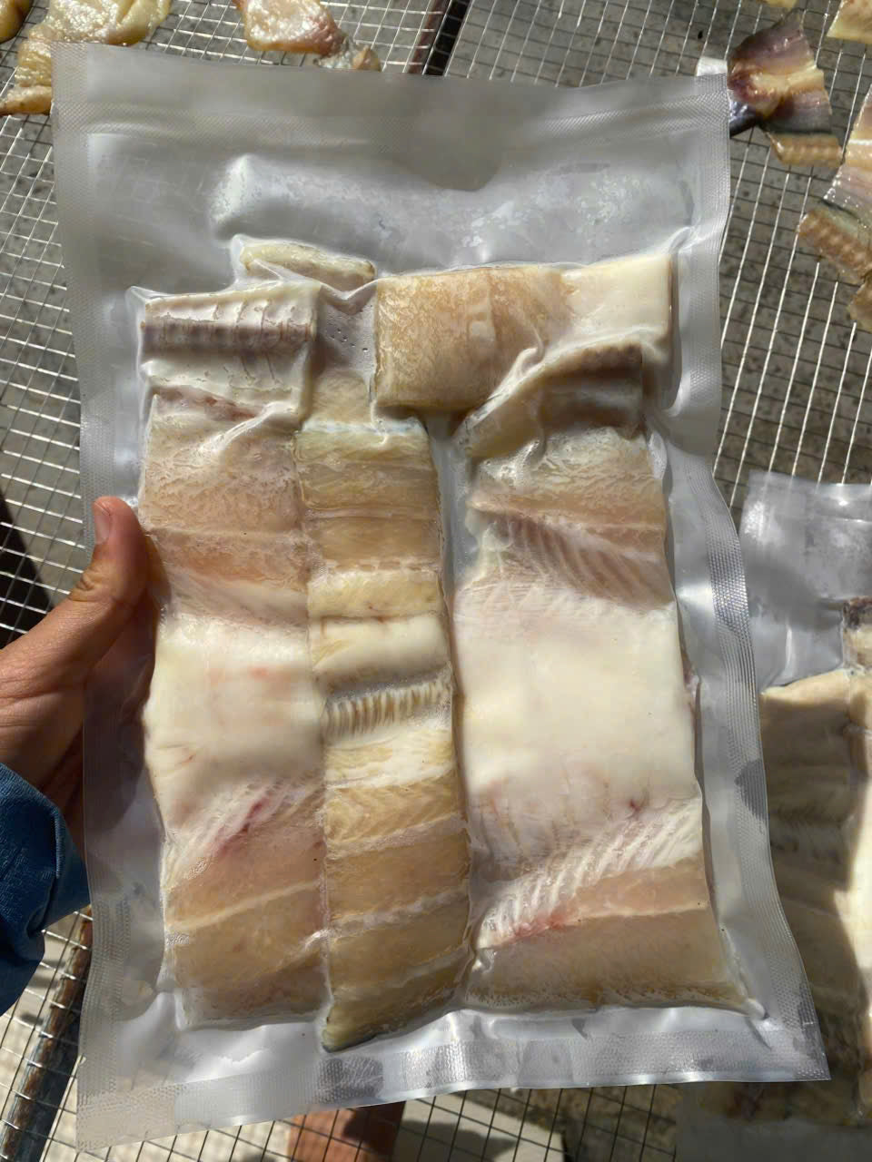 KHÔ CÁ DỨA 3 nắng CẮT KHÚC không ướp