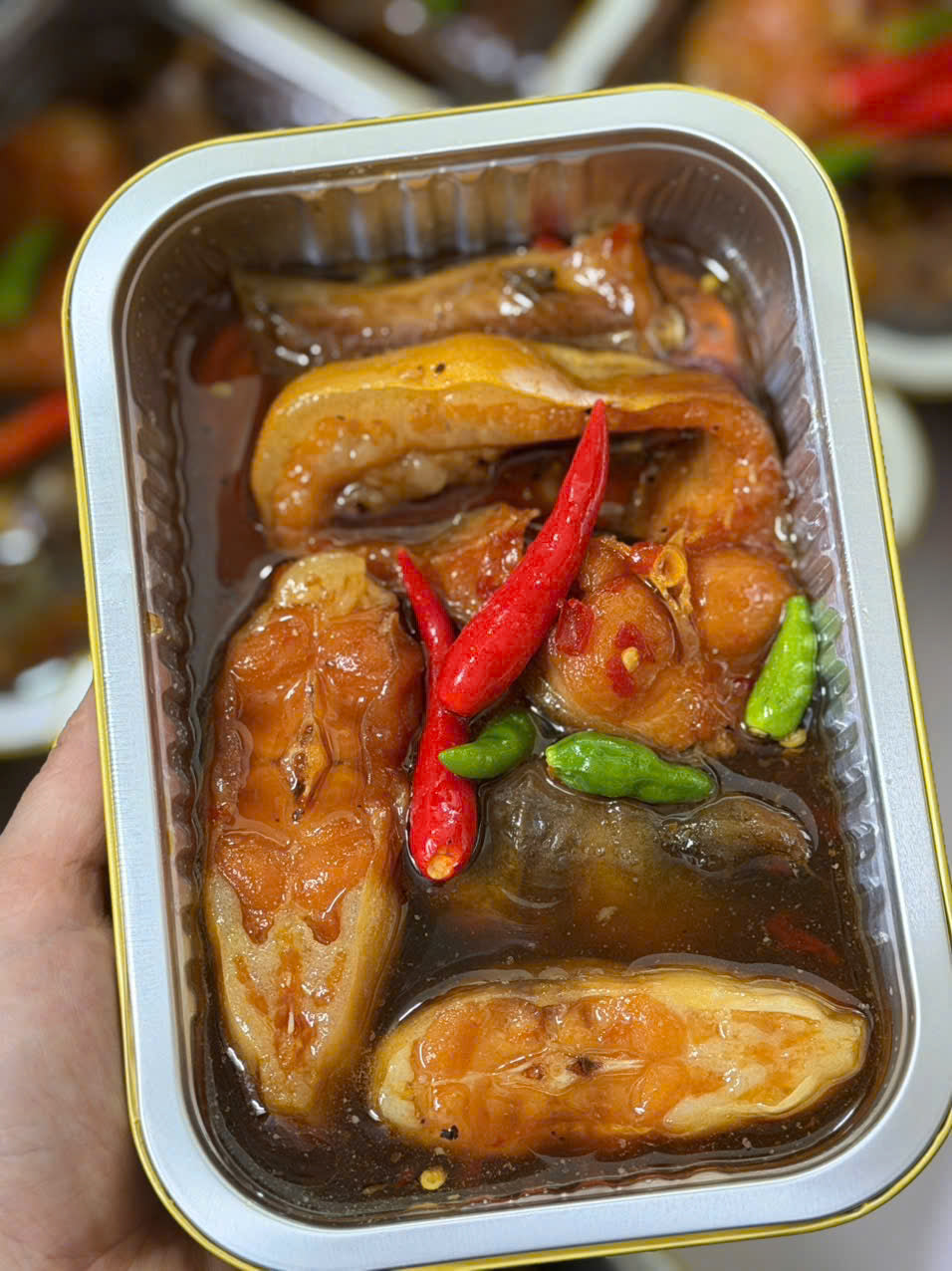 CÁ HÚ KHO TIÊU