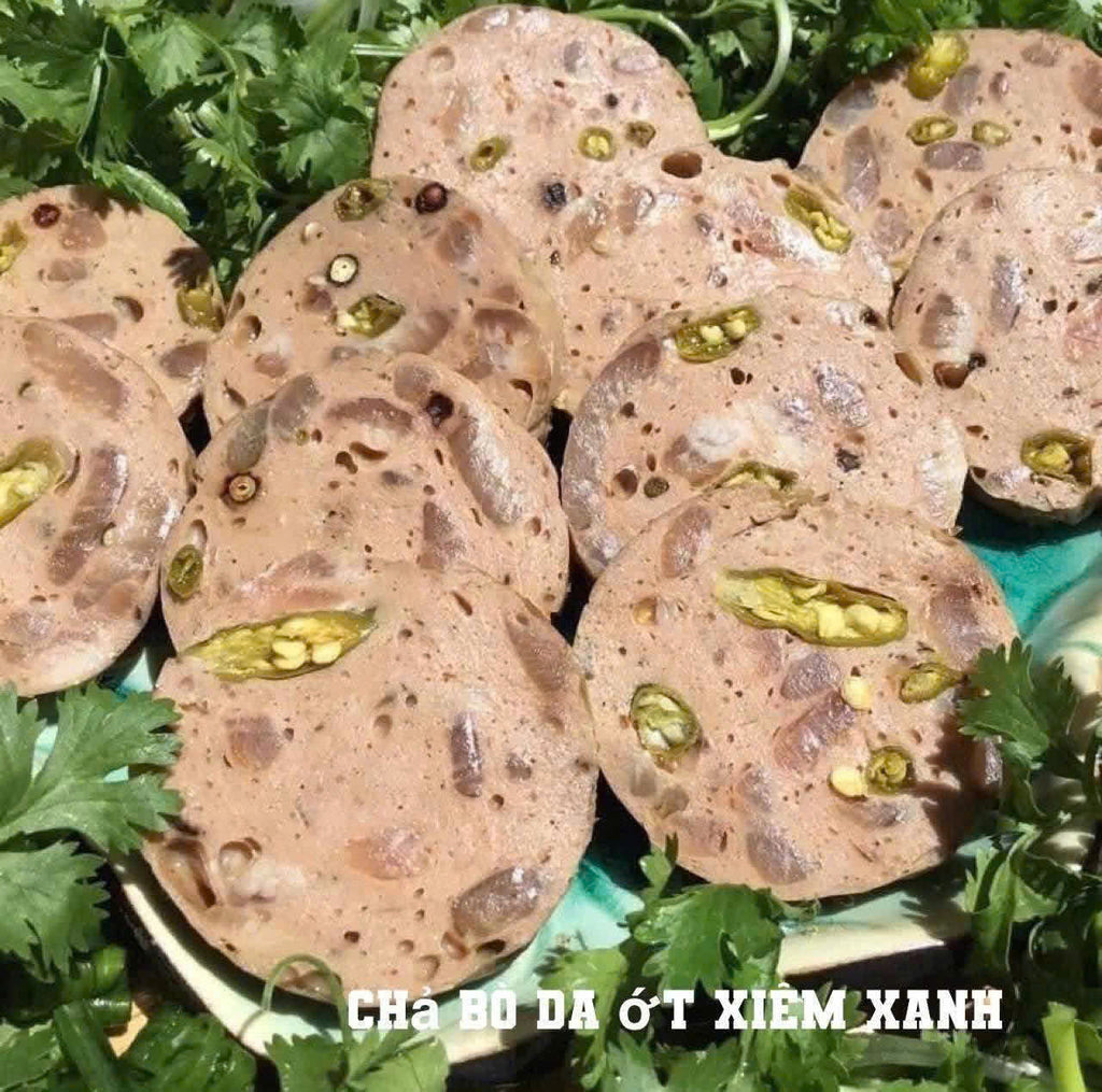 Chả bò da ớt xiêm xanh loại đặc biệt