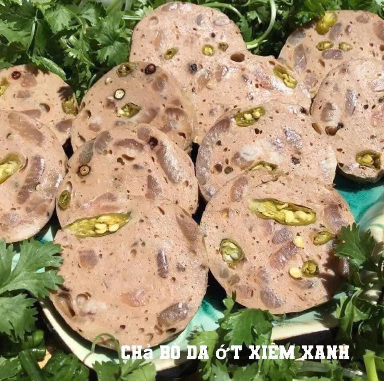 Chả bò da ớt xiêm xanh loại đặc biệt