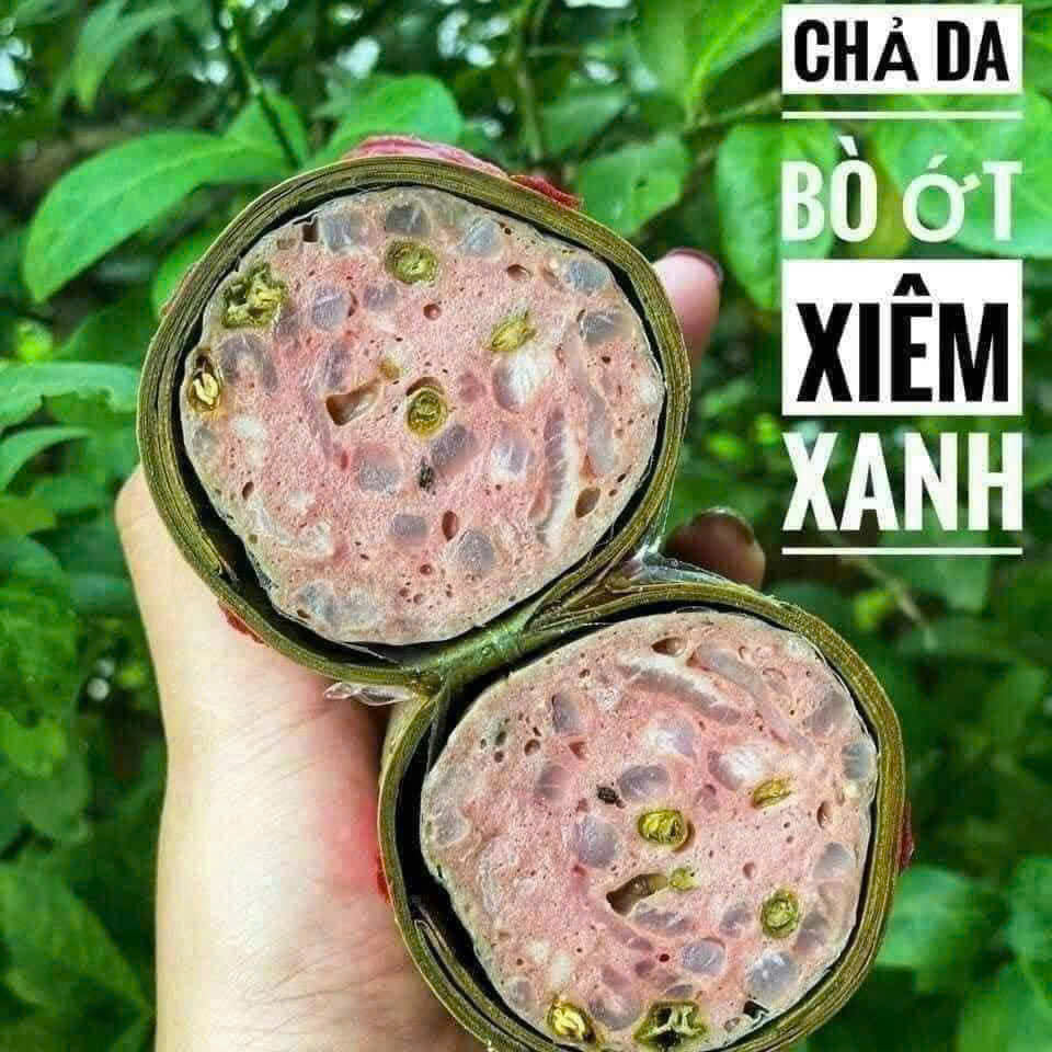Chả bò da ớt xiêm xanh loại đặc biệt