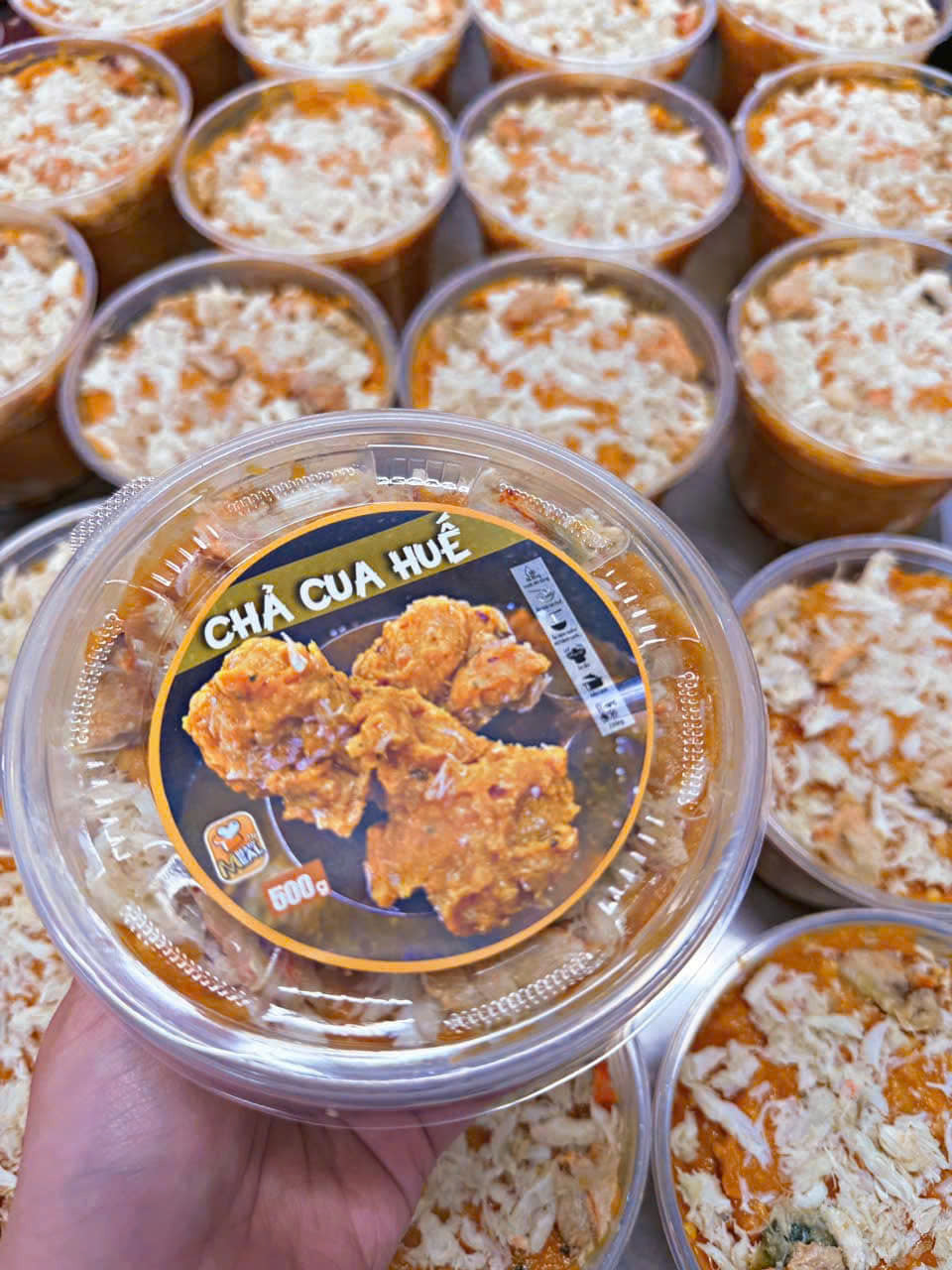 CHẢ CUA HUẾ hộp tròn