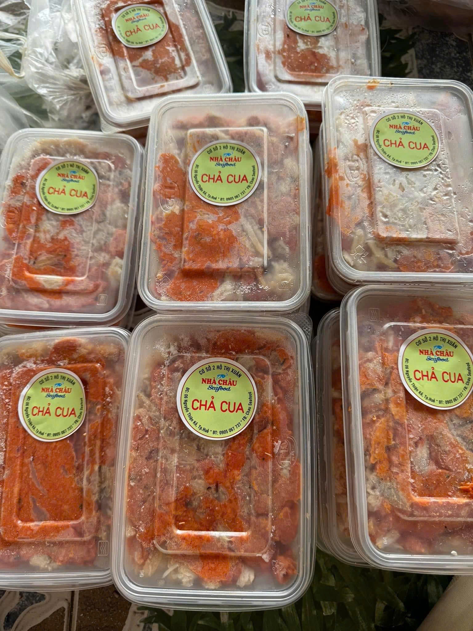 Chả cua quết