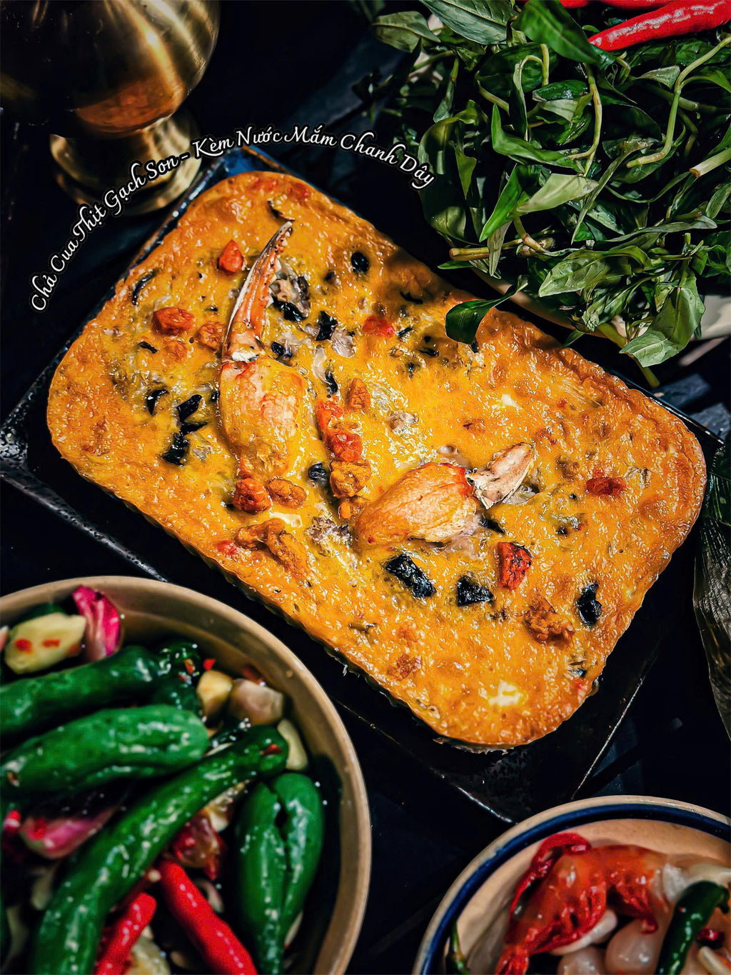 CHẢ CUA THỊT GẠCH SON