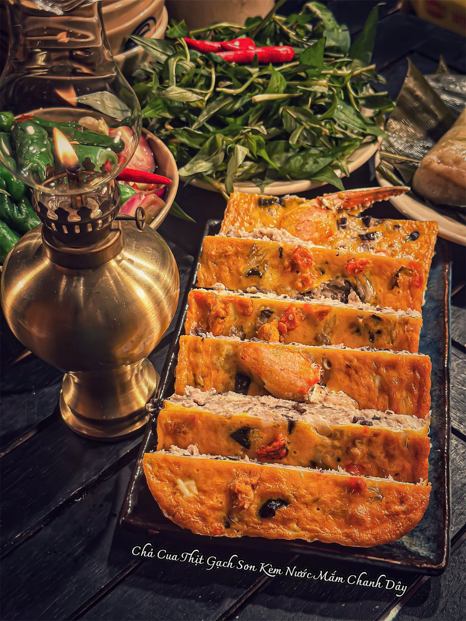 CHẢ CUA THỊT GẠCH SON