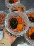 CHẢ ĐÙM PATE TRỨNG MUỐI +TRỨNG BÁCH THẢO