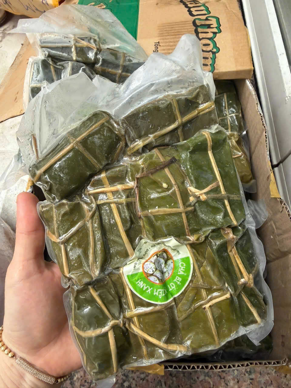 CHẢ GÂN LÁ MINI ỚT XIÊM XANH
