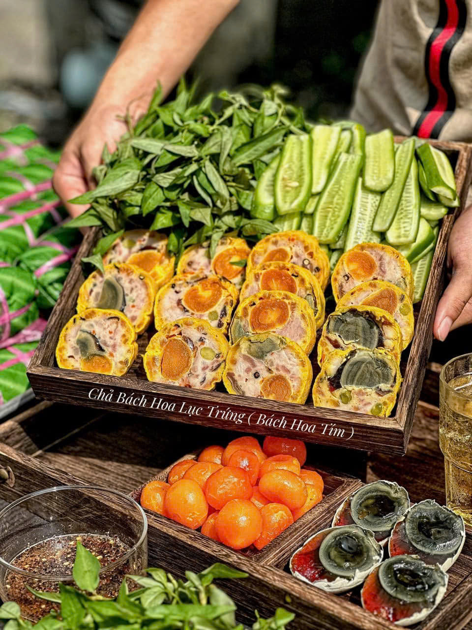 CHẢ BÁCH HOA LỤC TRỨNG