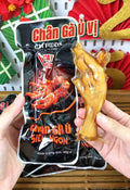 CHÂN GÀ Ủ VỊ CÓ XƯƠNG cay hơn bịch đen (CHÂN GÀ CMFOODS)