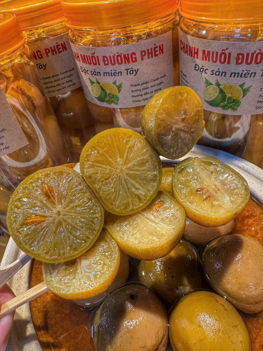 CHANH MUỐI NGÂM ĐƯỜNG PHÈN