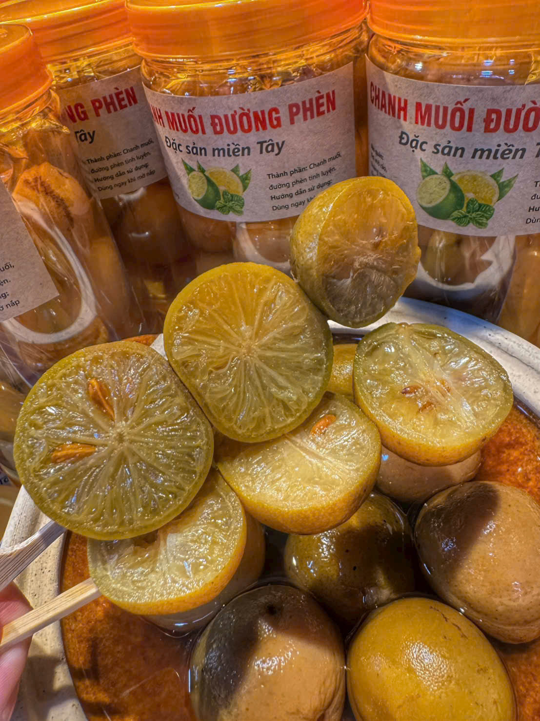 CHANH MUỐI NGÂM ĐƯỜNG PHÈN