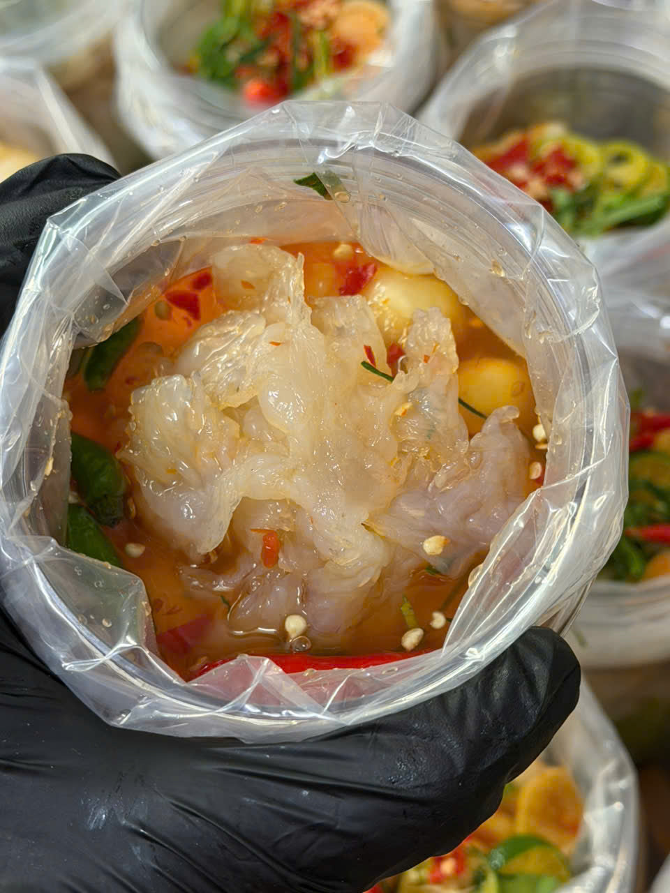 CHÂN SỨA DÙ NGÂM CÀ TẮC