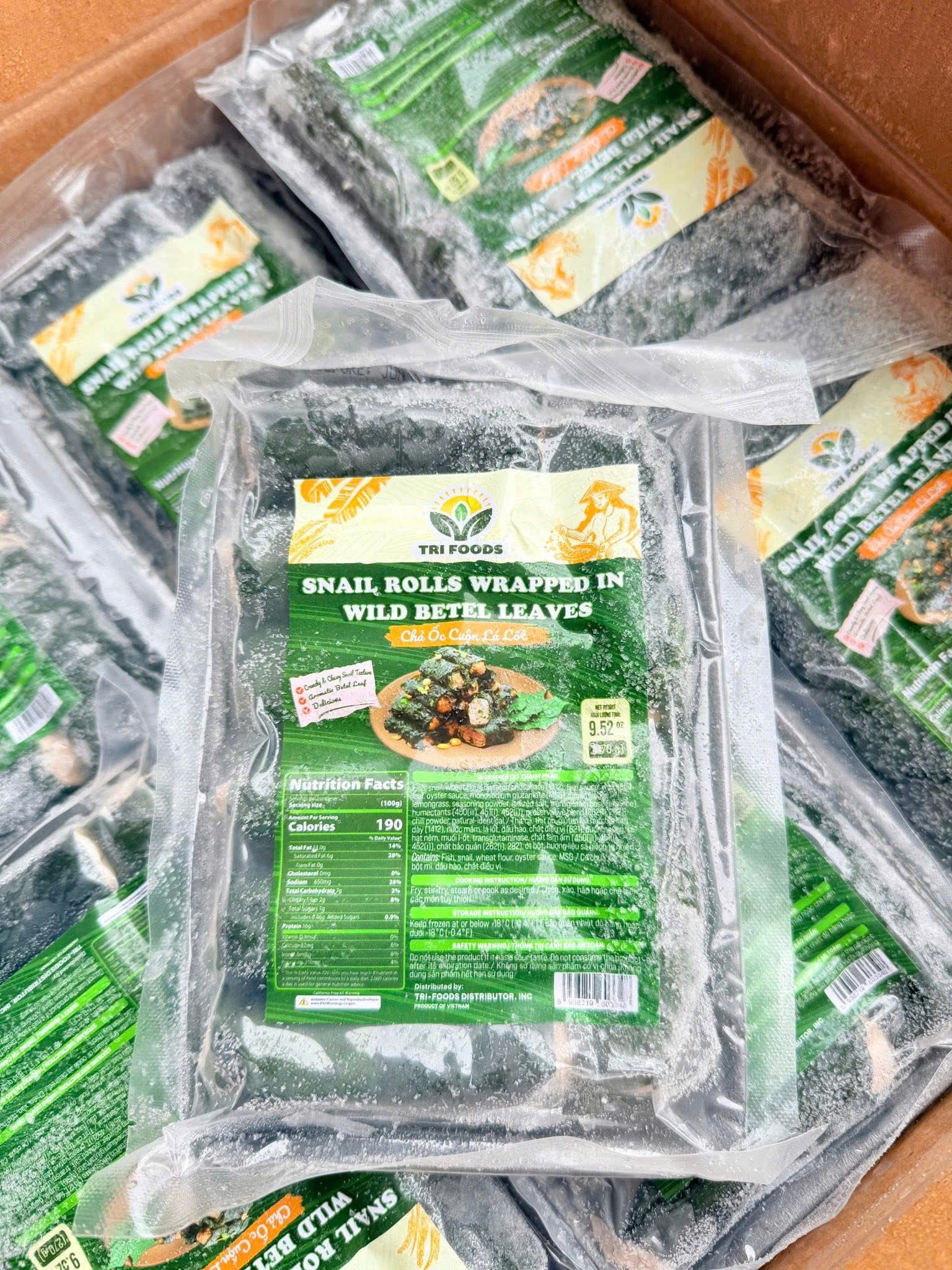 CHẢ ỐC LÁ LỐT