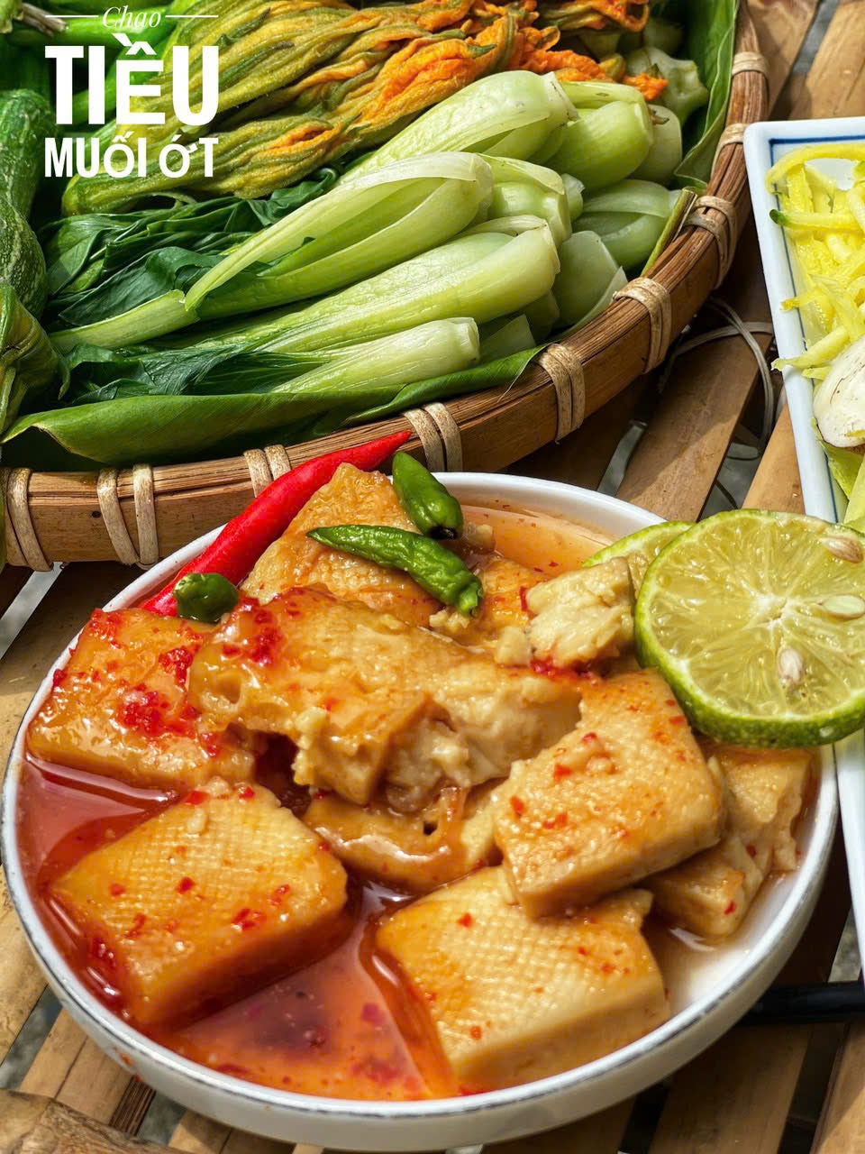 Chao tiều muối ớt
