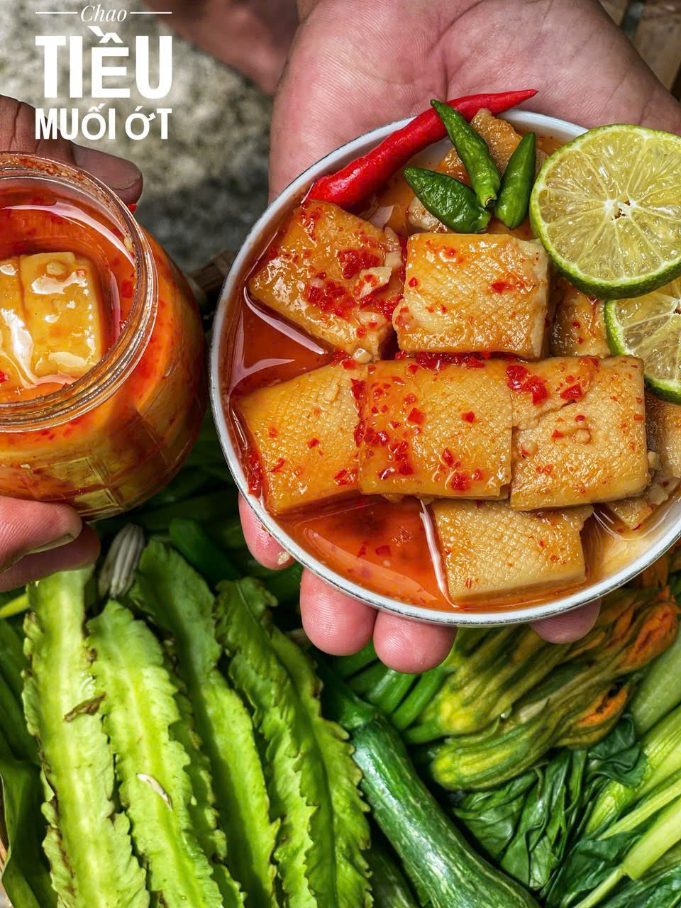 Chao tiều muối ớt