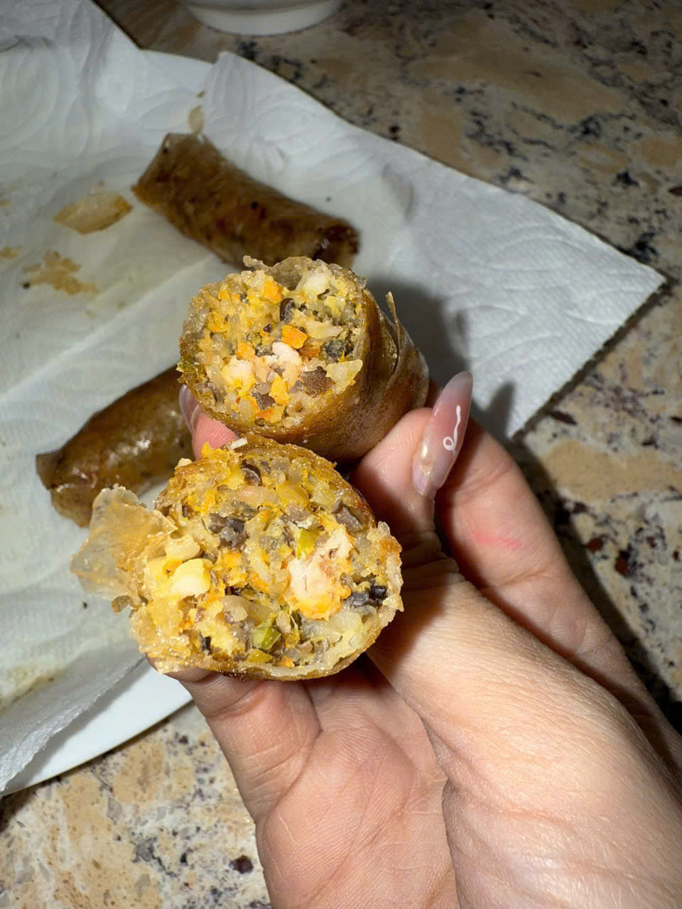 CHẢ RAM HẢI SẢN (tôm cua thịt)