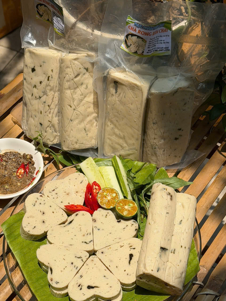 Chả  rong biển chay