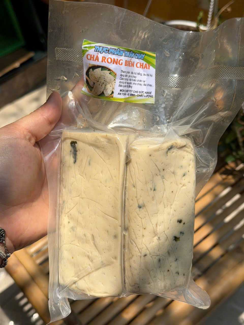 Chả  rong biển chay