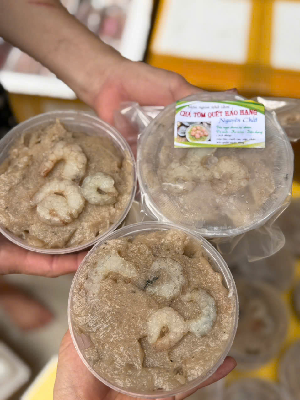 Chả tôm quết nguyên chất 100%