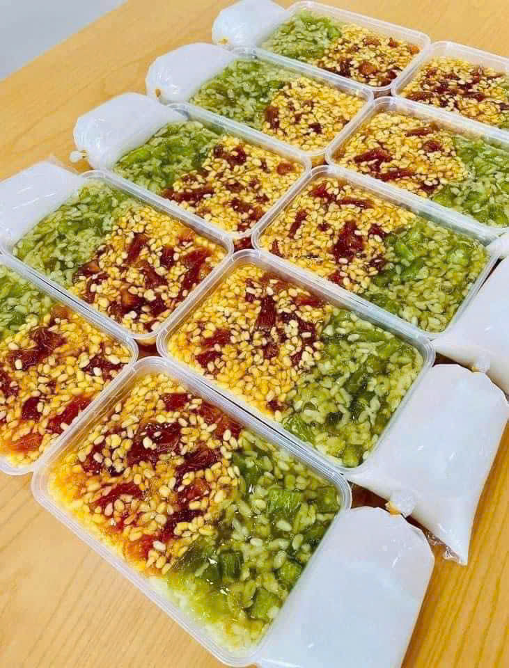 CHÈ BƯỞI AN GIANG MIX CHÈ CHÈ CỐM XANH