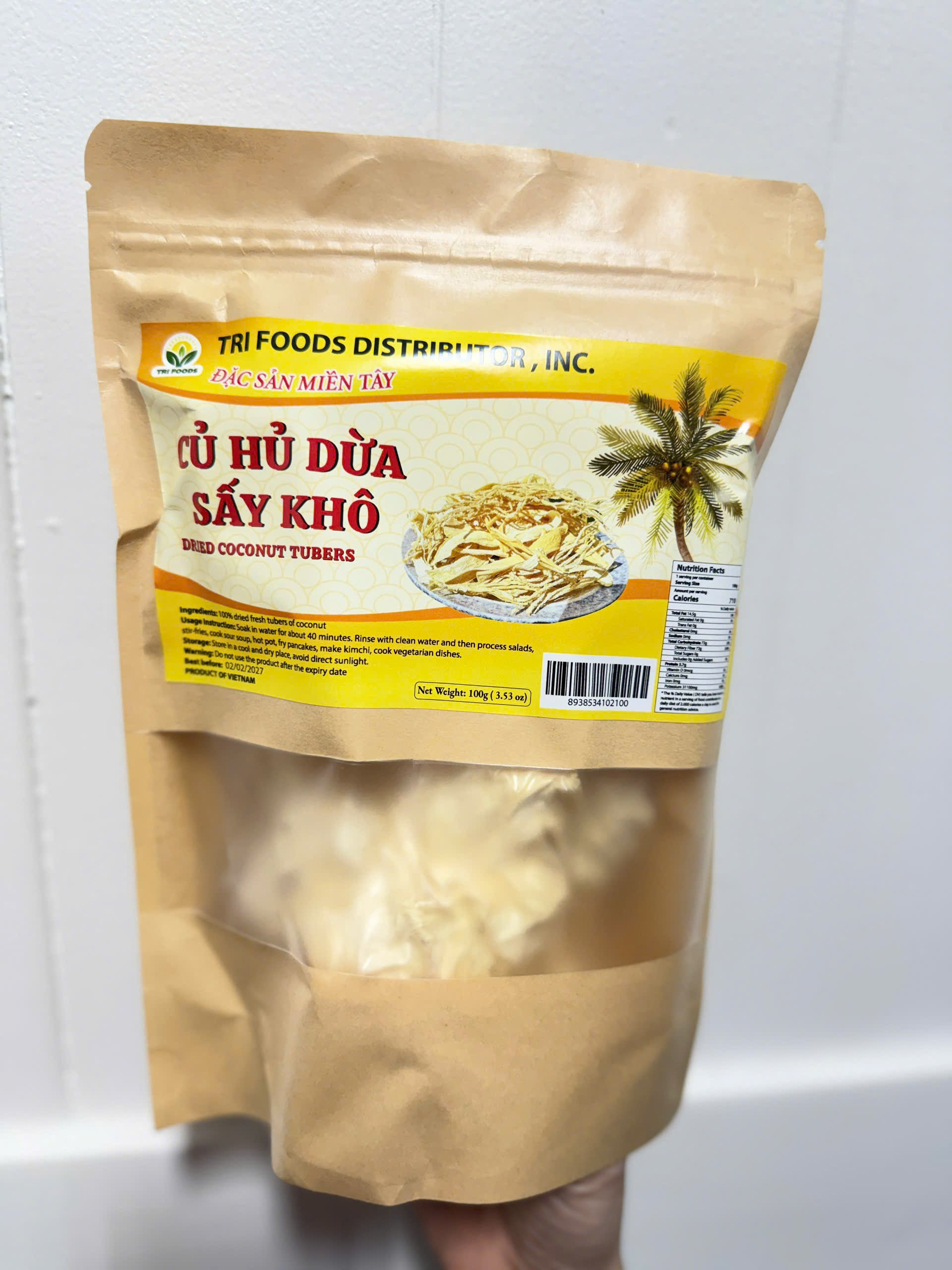 CỦ HỦ DỪA KHÔ