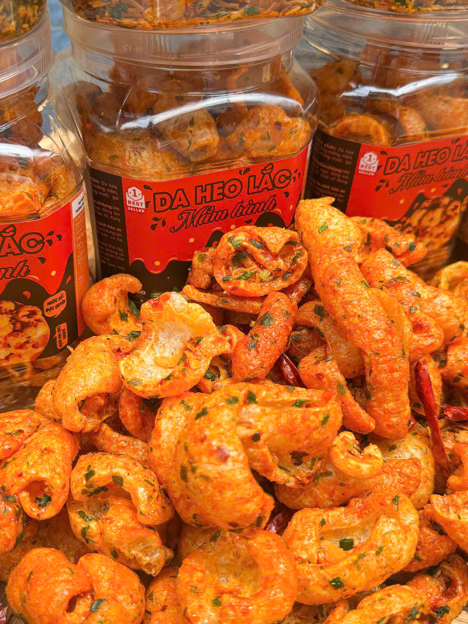 Da heo lắc mắm hành