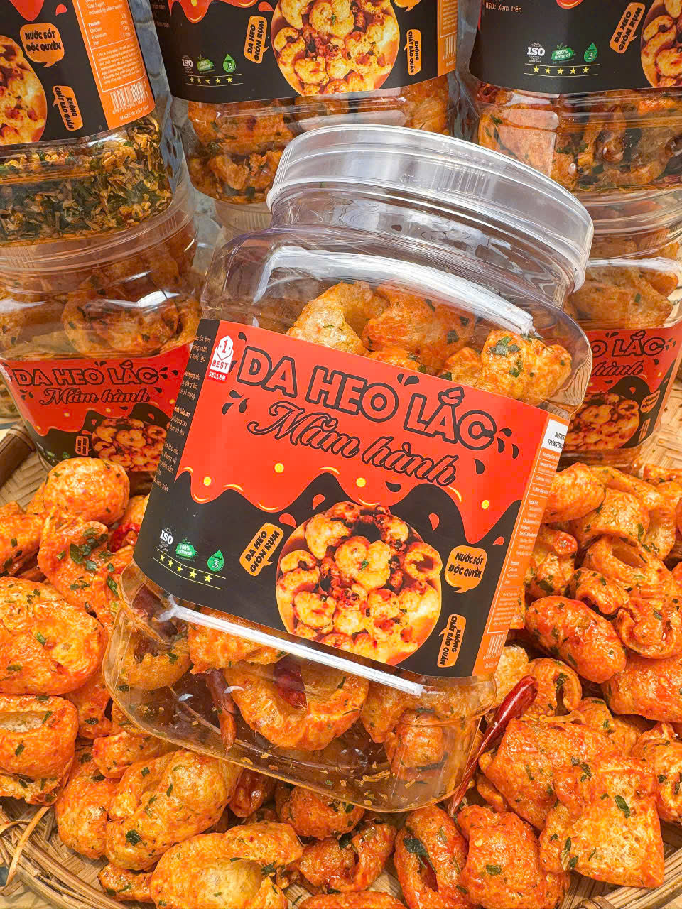 Da heo lắc mắm hành