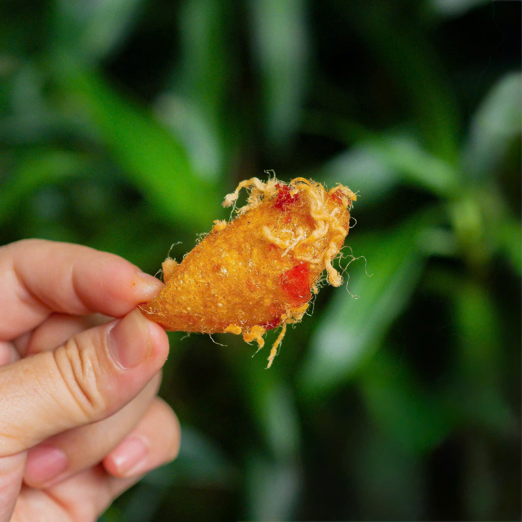 Da heo mắm ớt chà bông