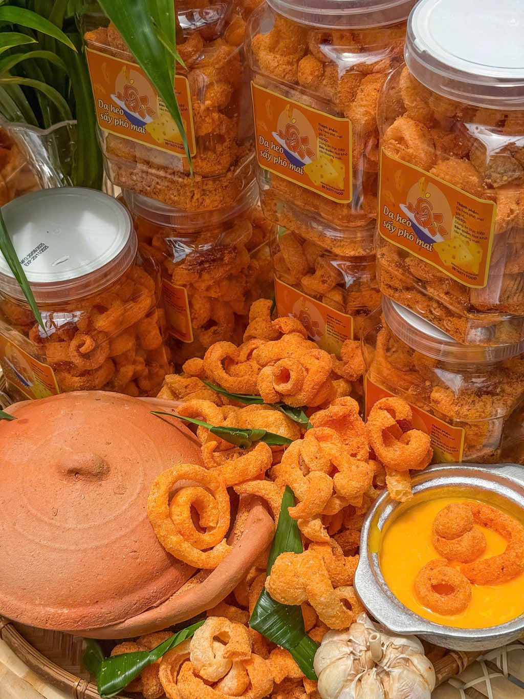 Da heo sấy phô mai