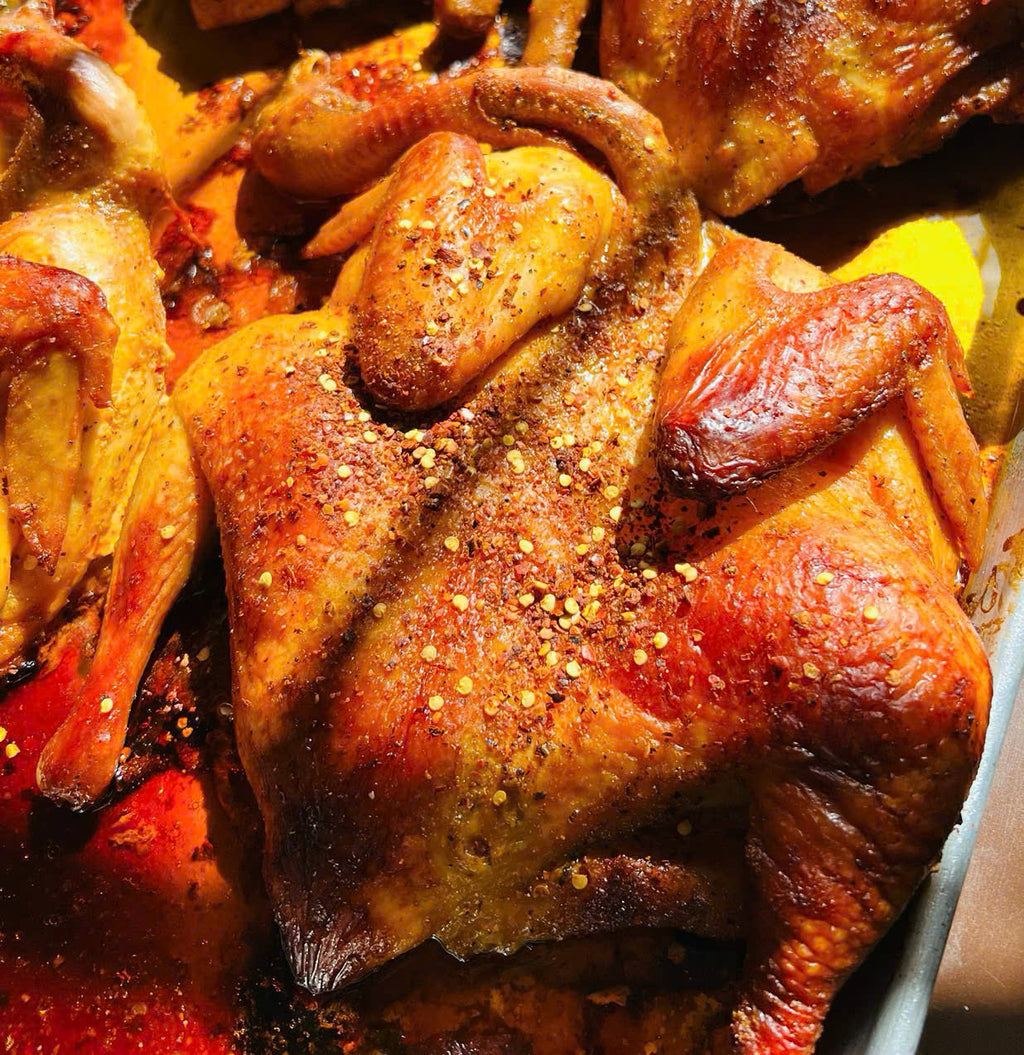 Gà nướng muối ớt