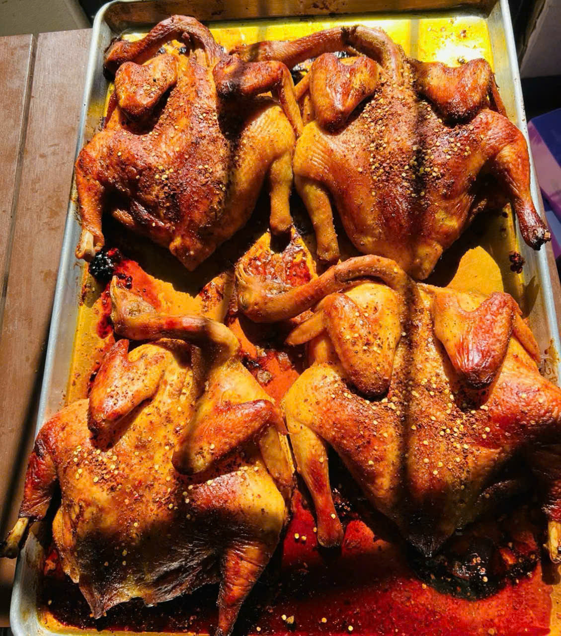 Gà nướng muối ớt