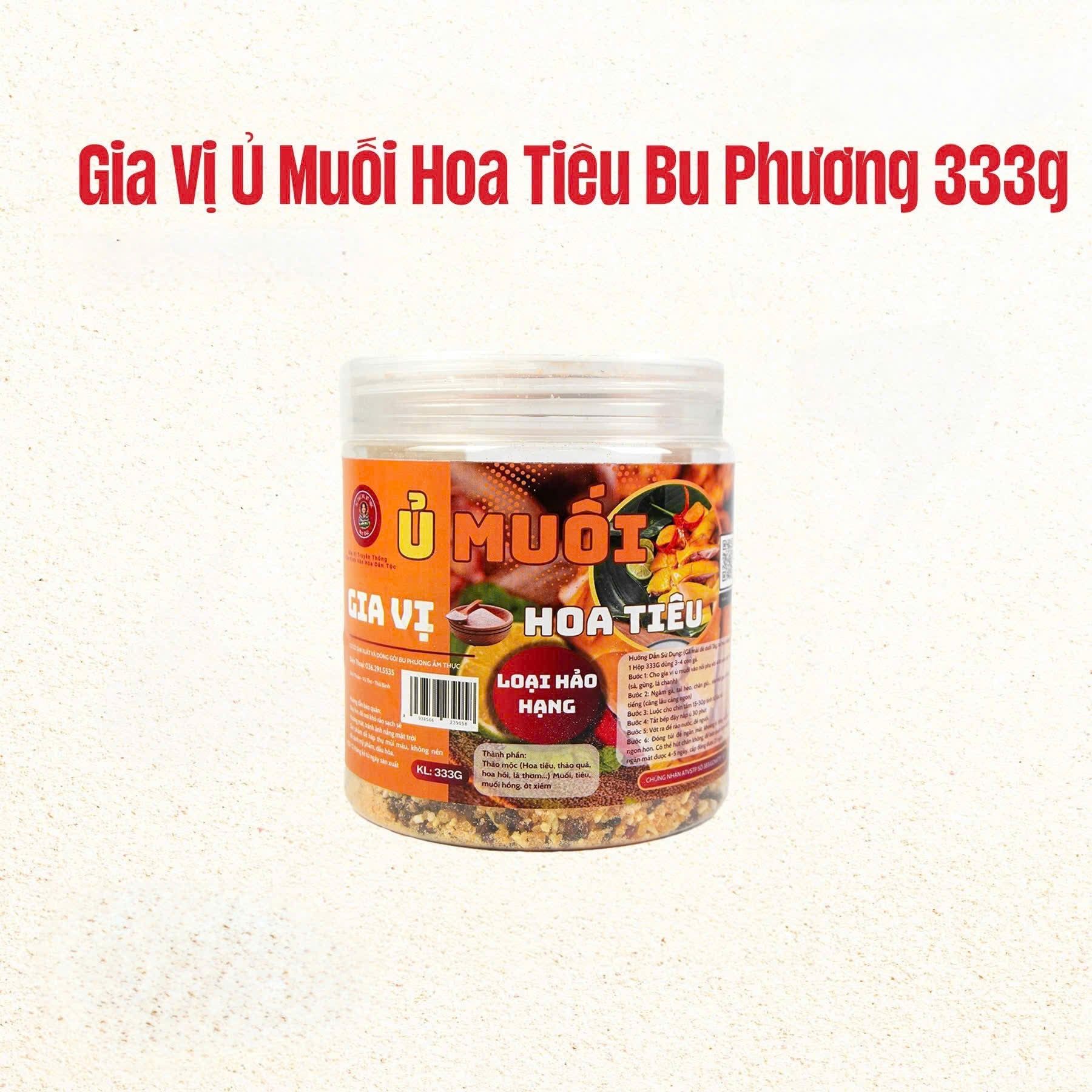 Gia vị ủ muối hoa tiêu